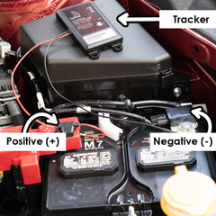 Optimus GPS Tracker for Vehicles - Easy Install Directly on Car's Battery