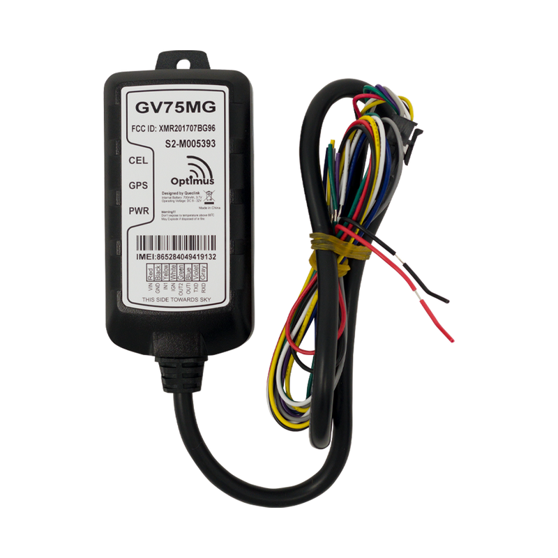 GV75 Waterproof Wired GPS Tracker for Motorcycles, Boats, Trailers & Assets